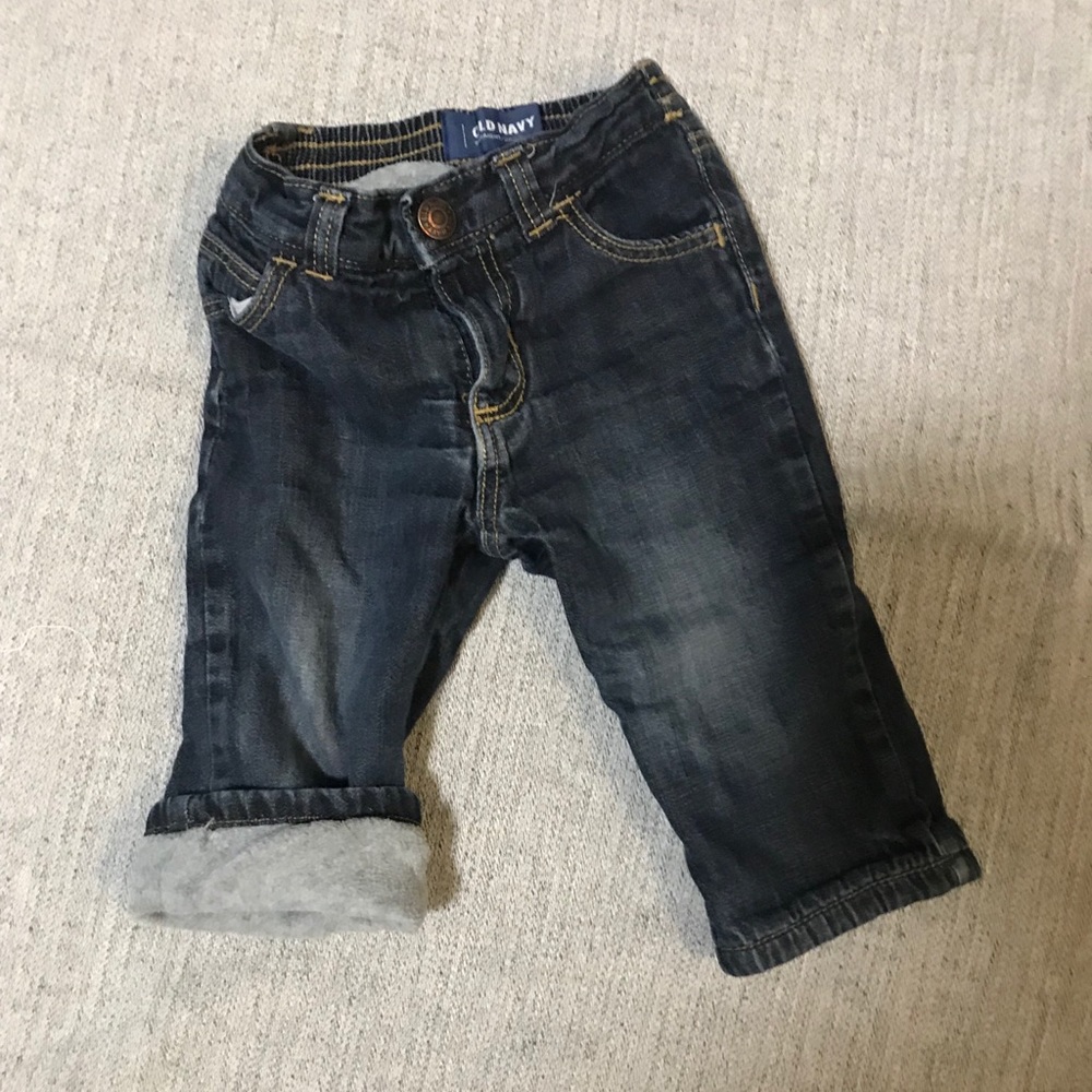 fleece lined jeans
